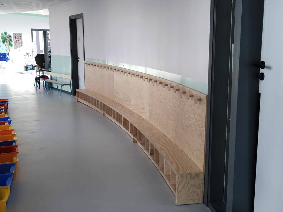 Réalisation banc